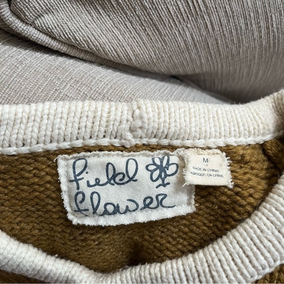 Anthropologie Field Flower eyelash sweater- medium - Picture 3 of 3